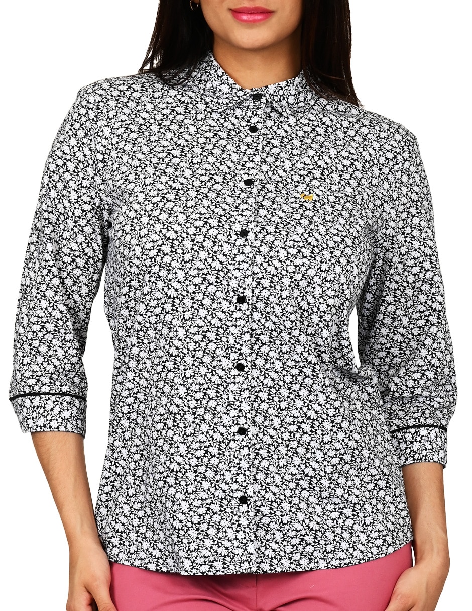 Blusa manga 3/4 para mujer 2