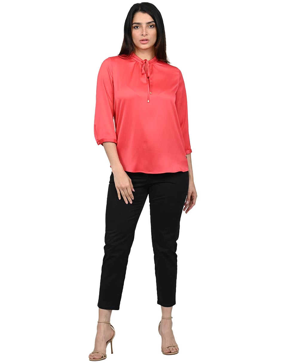 BLUSA FERRIONI M277, EG, NARANJA MEDIO