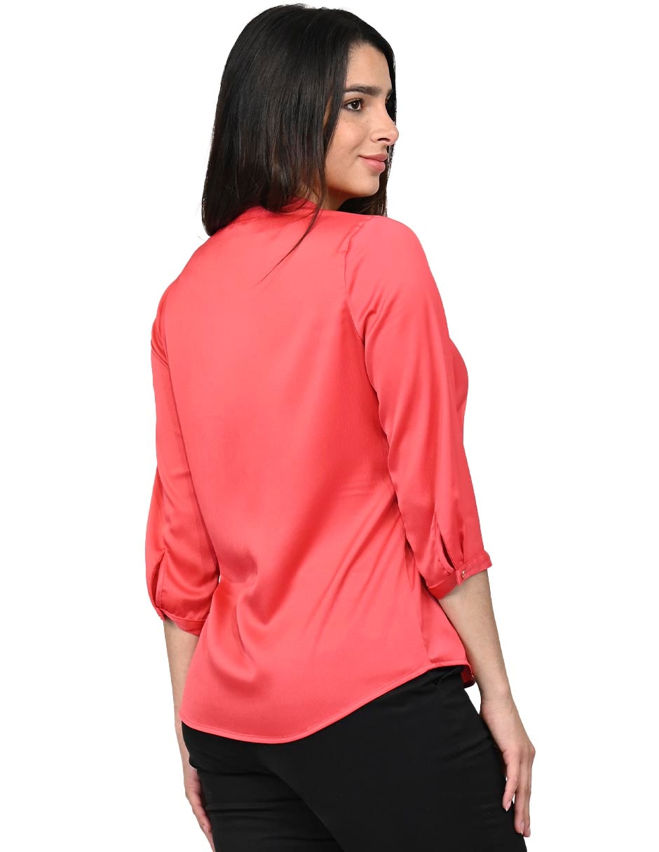 BLUSA FERRIONI M277, EG, NARANJA MEDIO