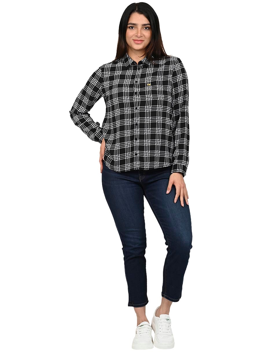 Blusa manga larga para mujer 3