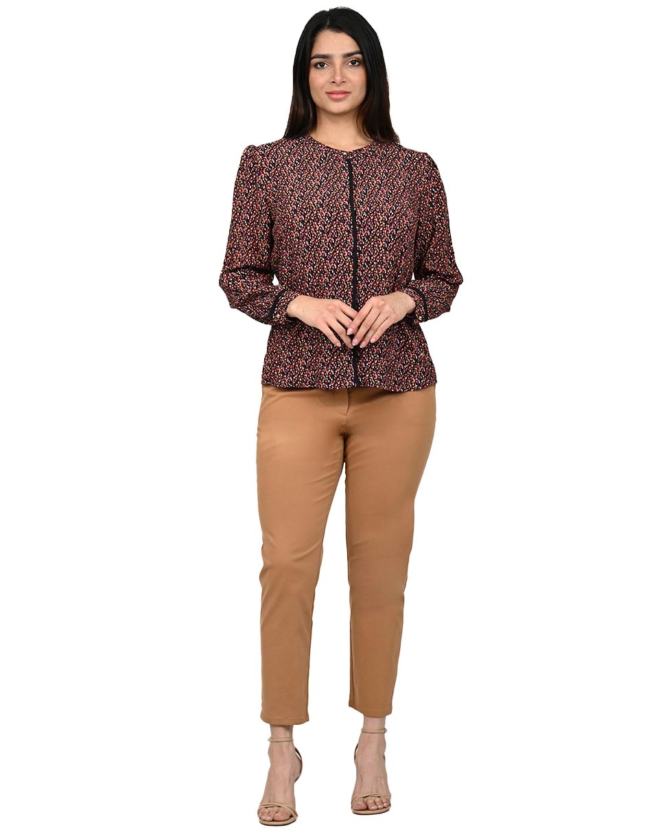 Blusa manga larga para mujer 2