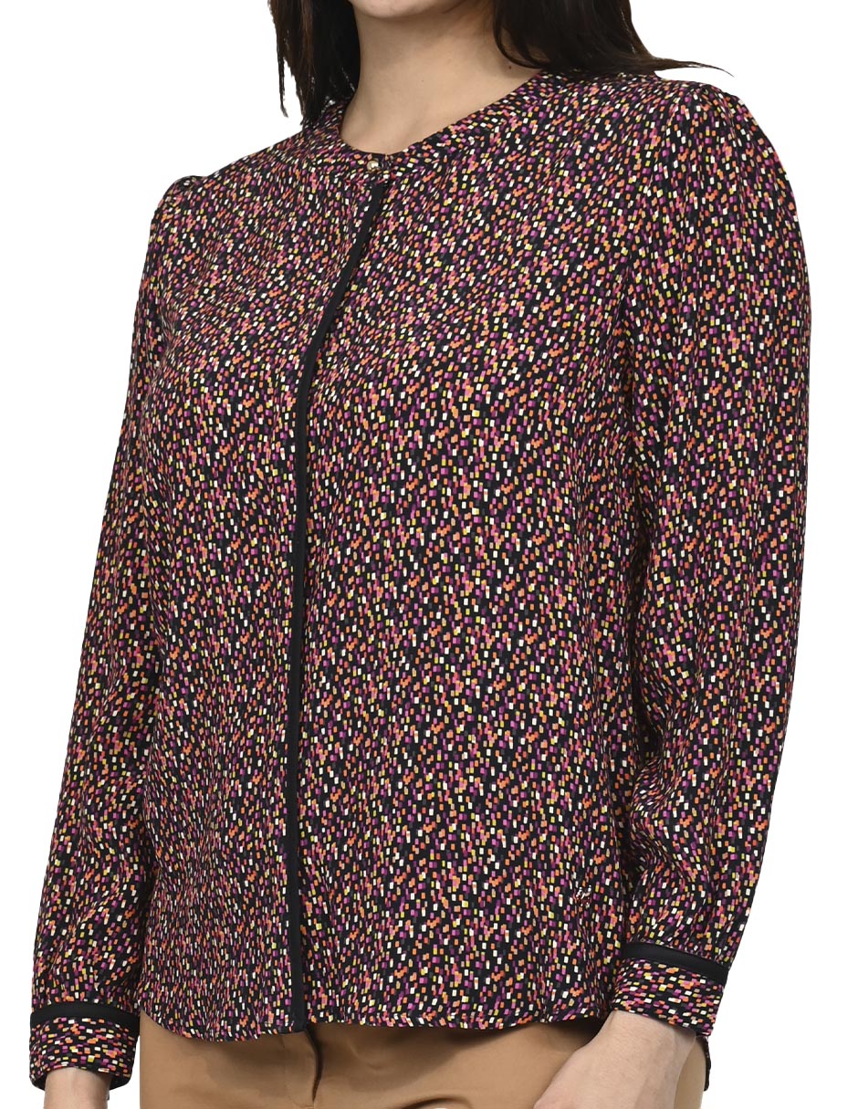 Blusa manga larga para mujer 4
