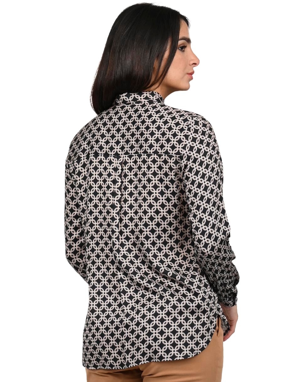 Blusa manga larga para mujer 3