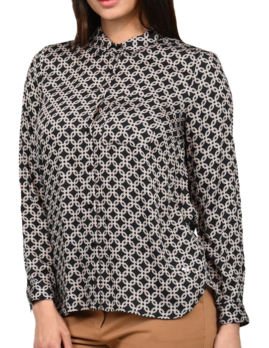 Blusa manga larga para mujer 4