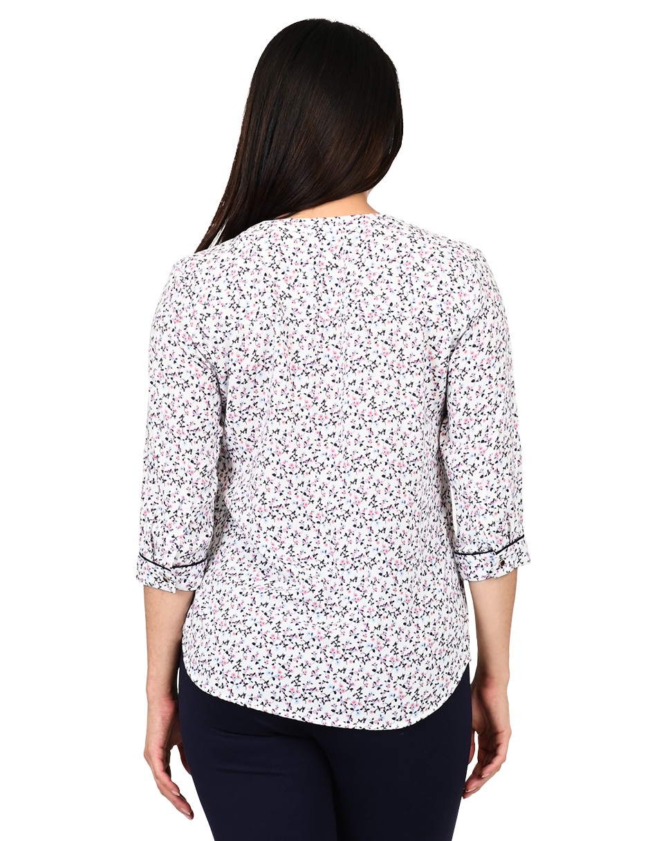 Blusa manga 3/4 para mujer 3