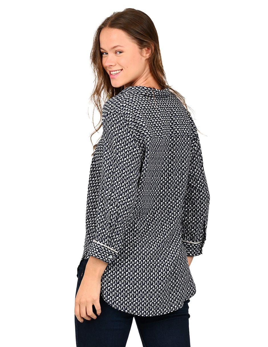 Blusa manga 3/4 para mujer 3