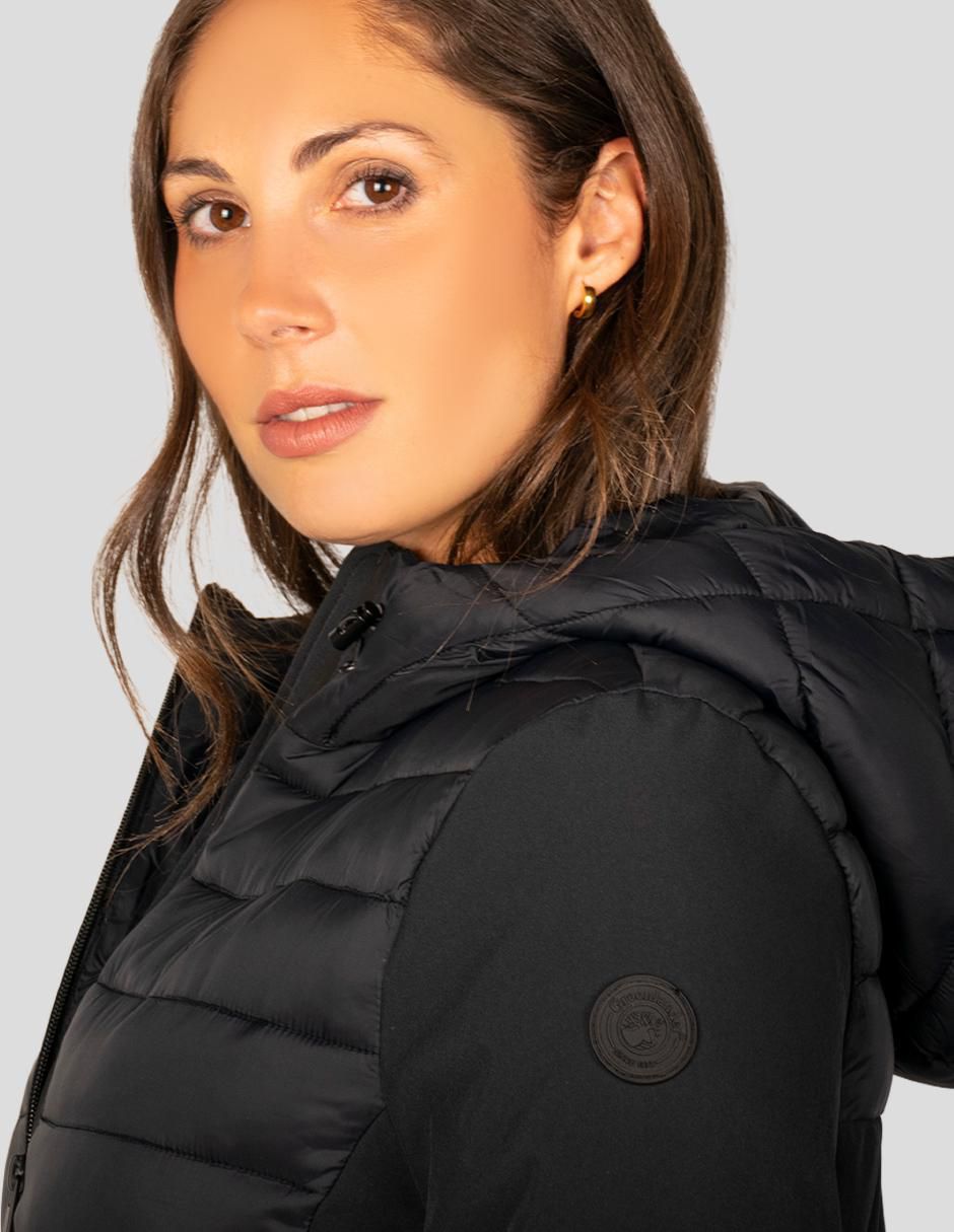 "chamarra" acolchada greenlander no impermeable "de" poliéster "para mujer"