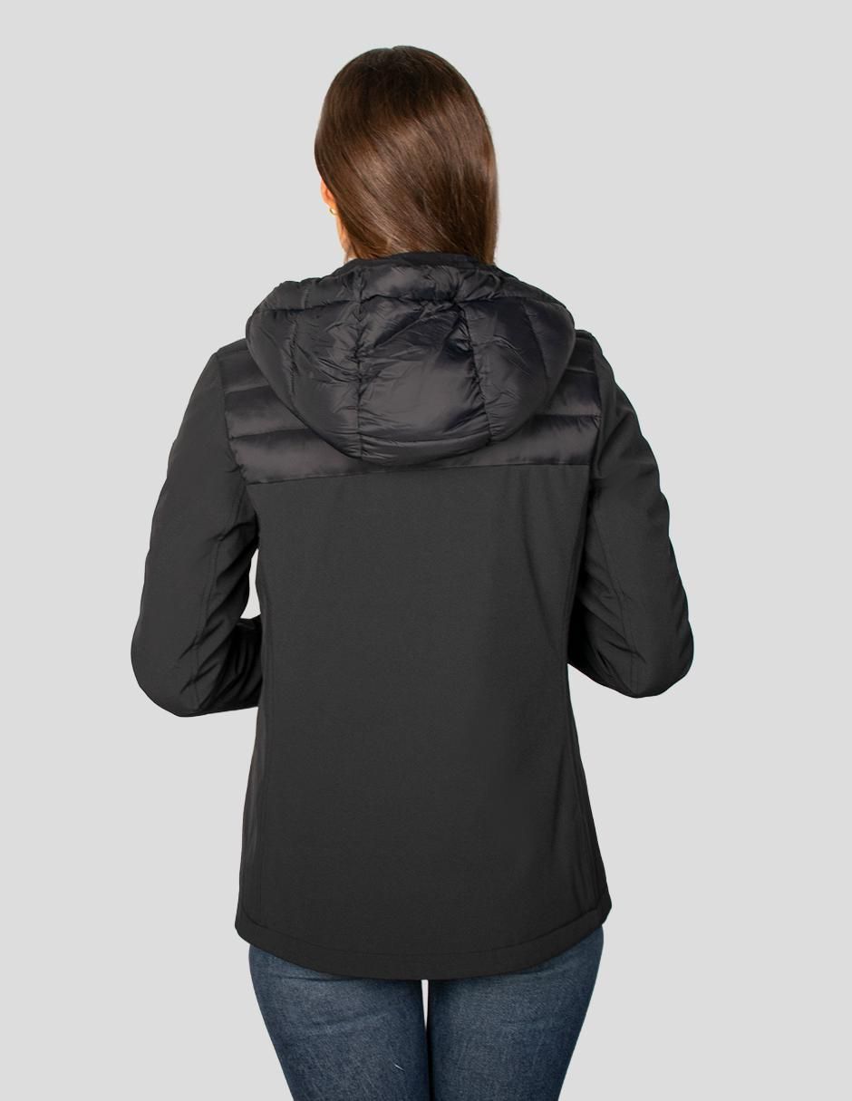 "chamarra" acolchada greenlander no impermeable "de" poliéster "para mujer"