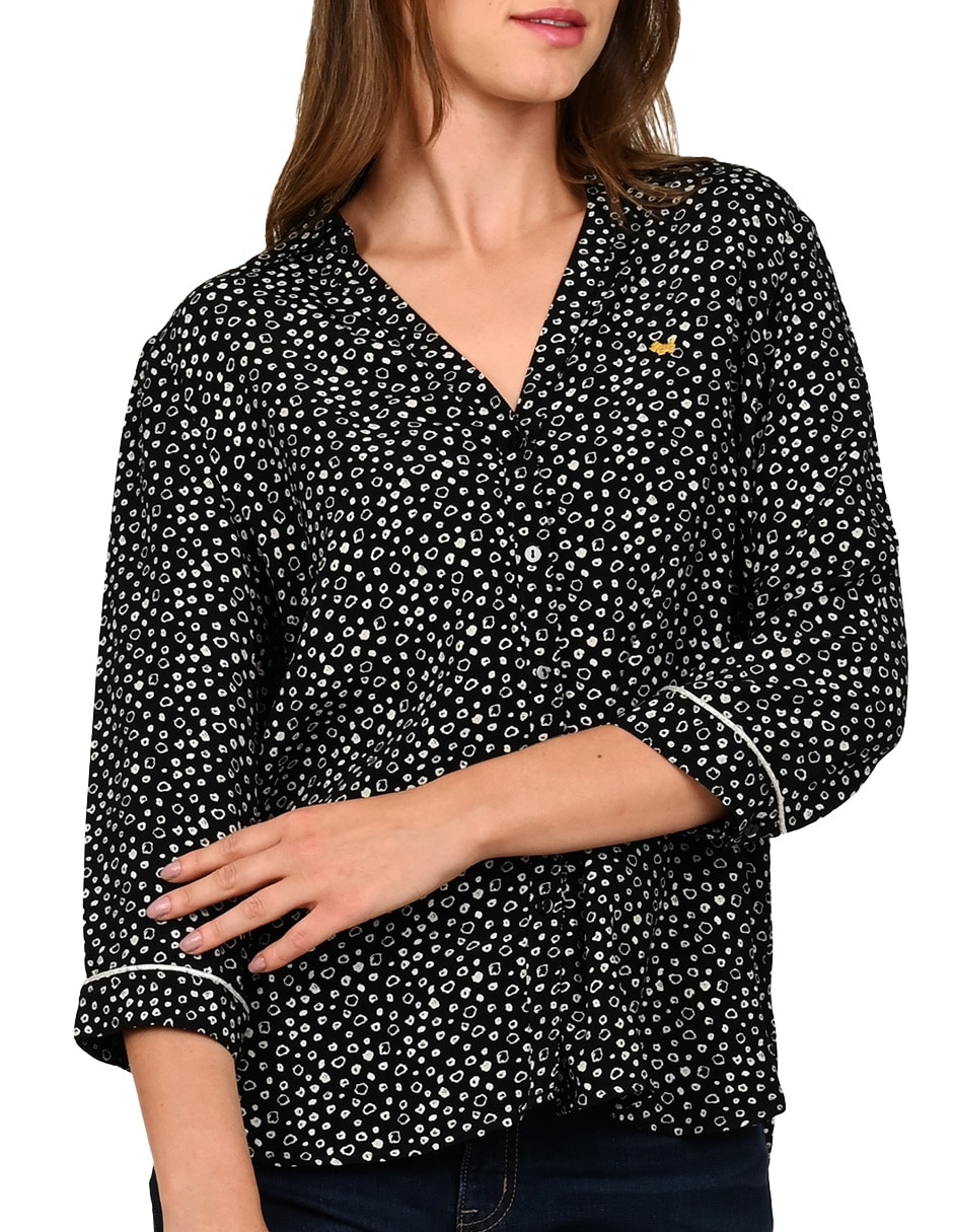 Blusa manga 3/4 para mujer 2