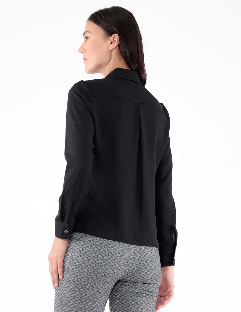 Blusa manga larga para mujer 2