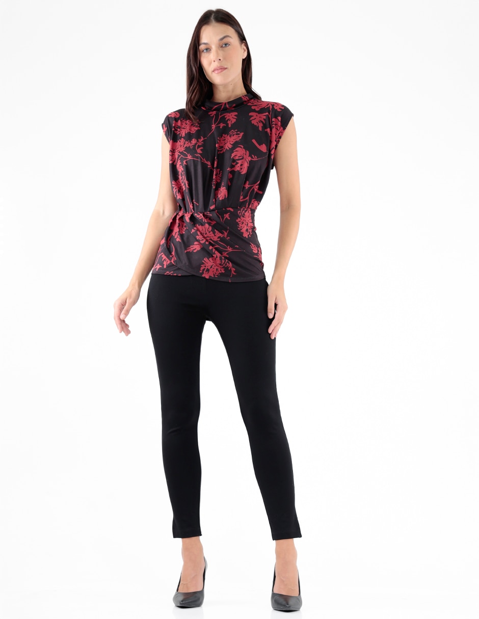 Blusa manga corta para mujer 3
