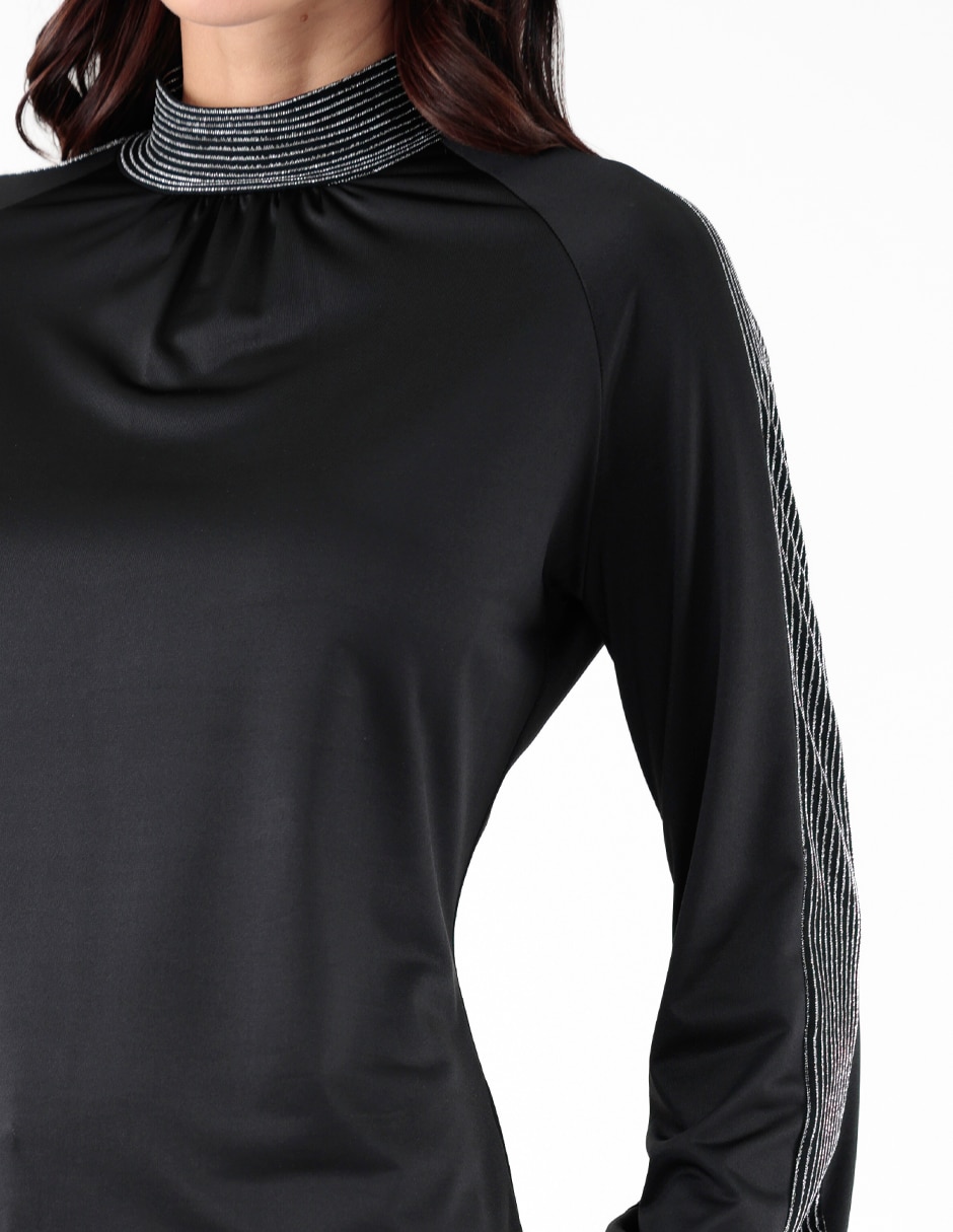 Blusa manga larga para mujer 4