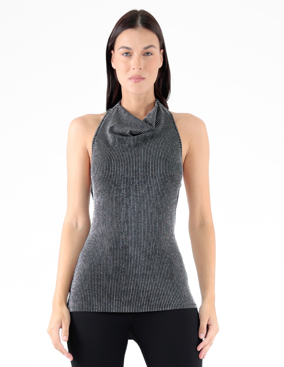 Blusa sin manga para mujer