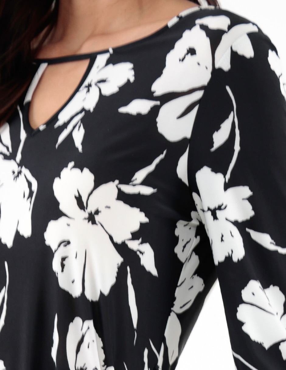 Blusa manga 3/4 para mujer 4