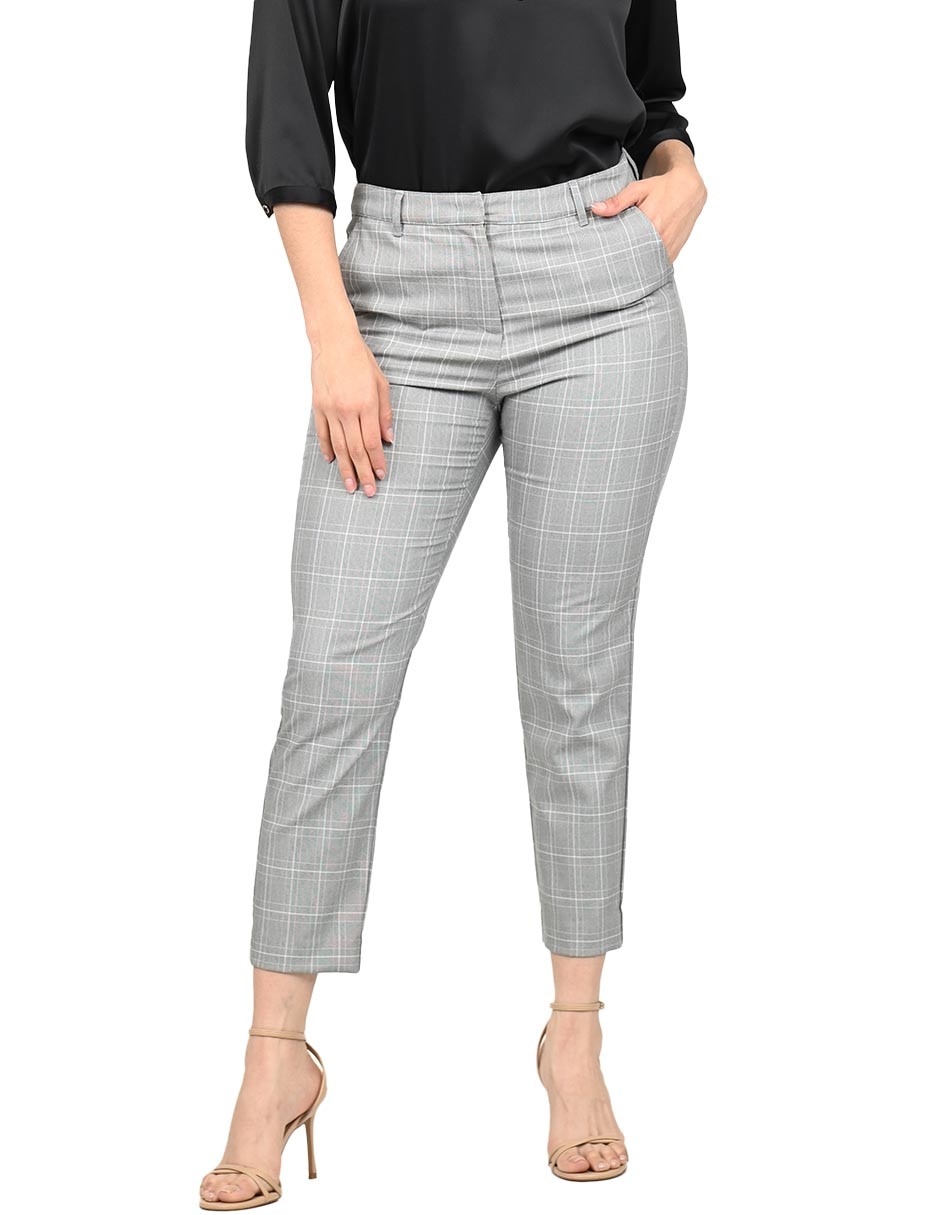 Pantalón capri mom para mujer