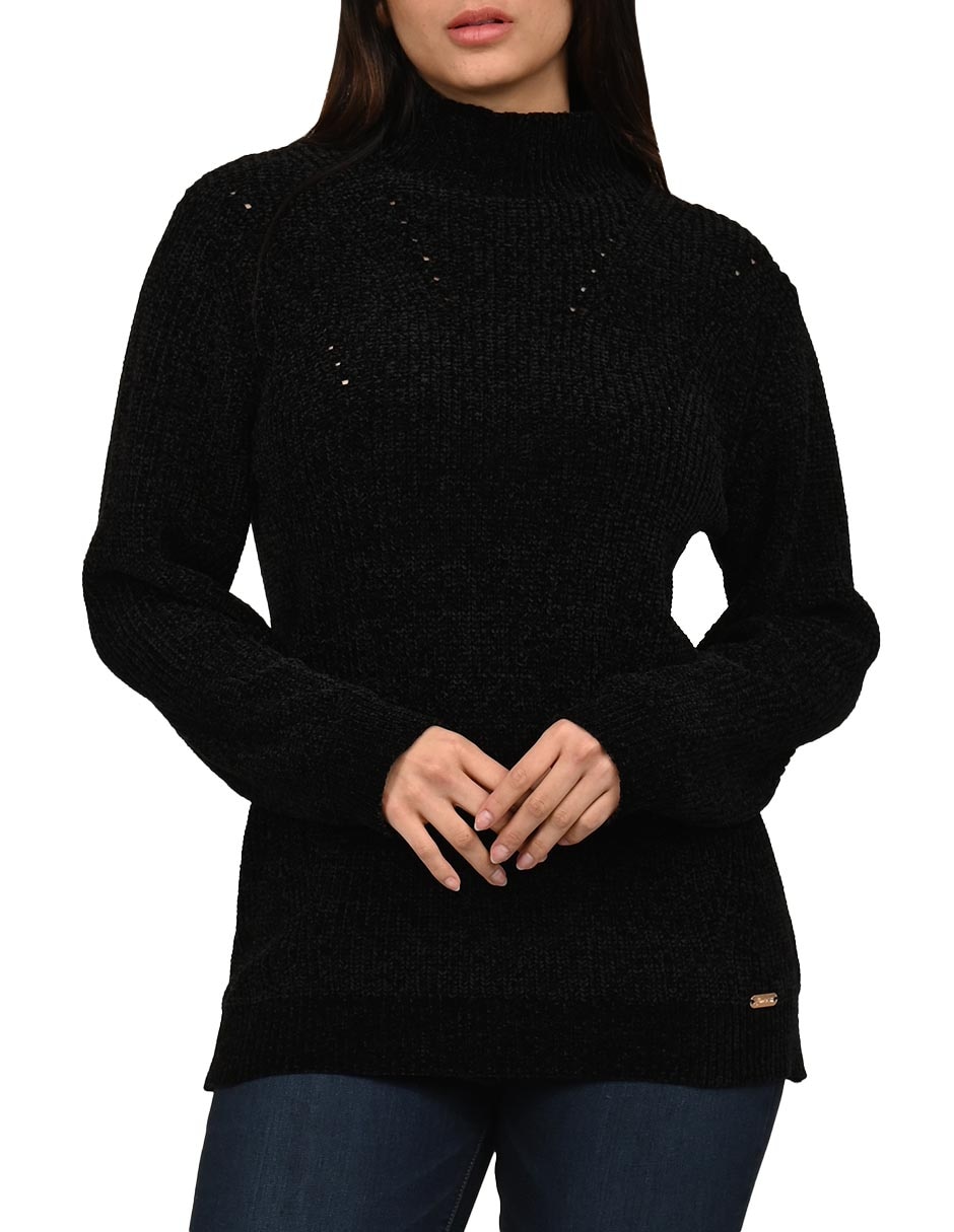 Suéter cuello alto para mujer 3
