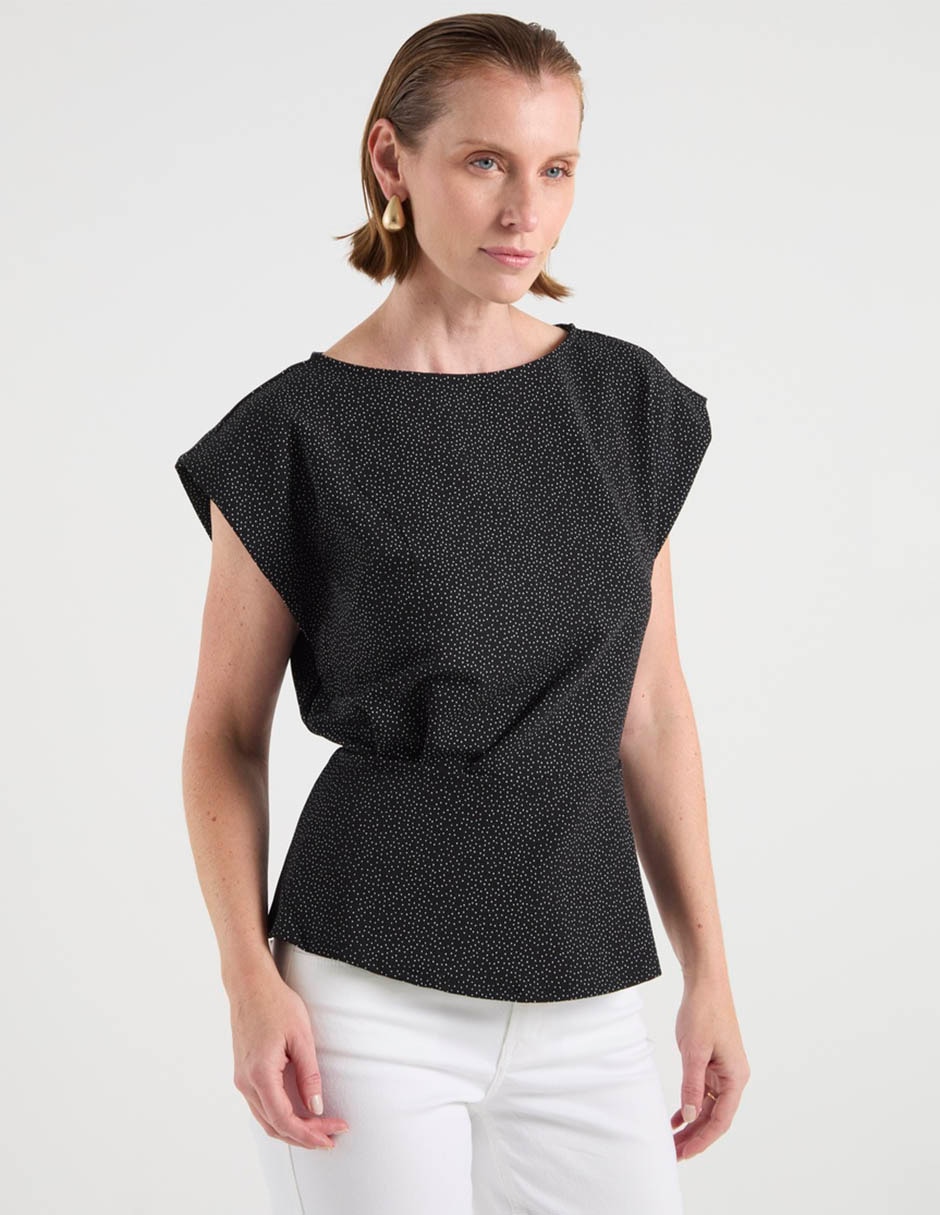 Blusa manga corta para mujer 2