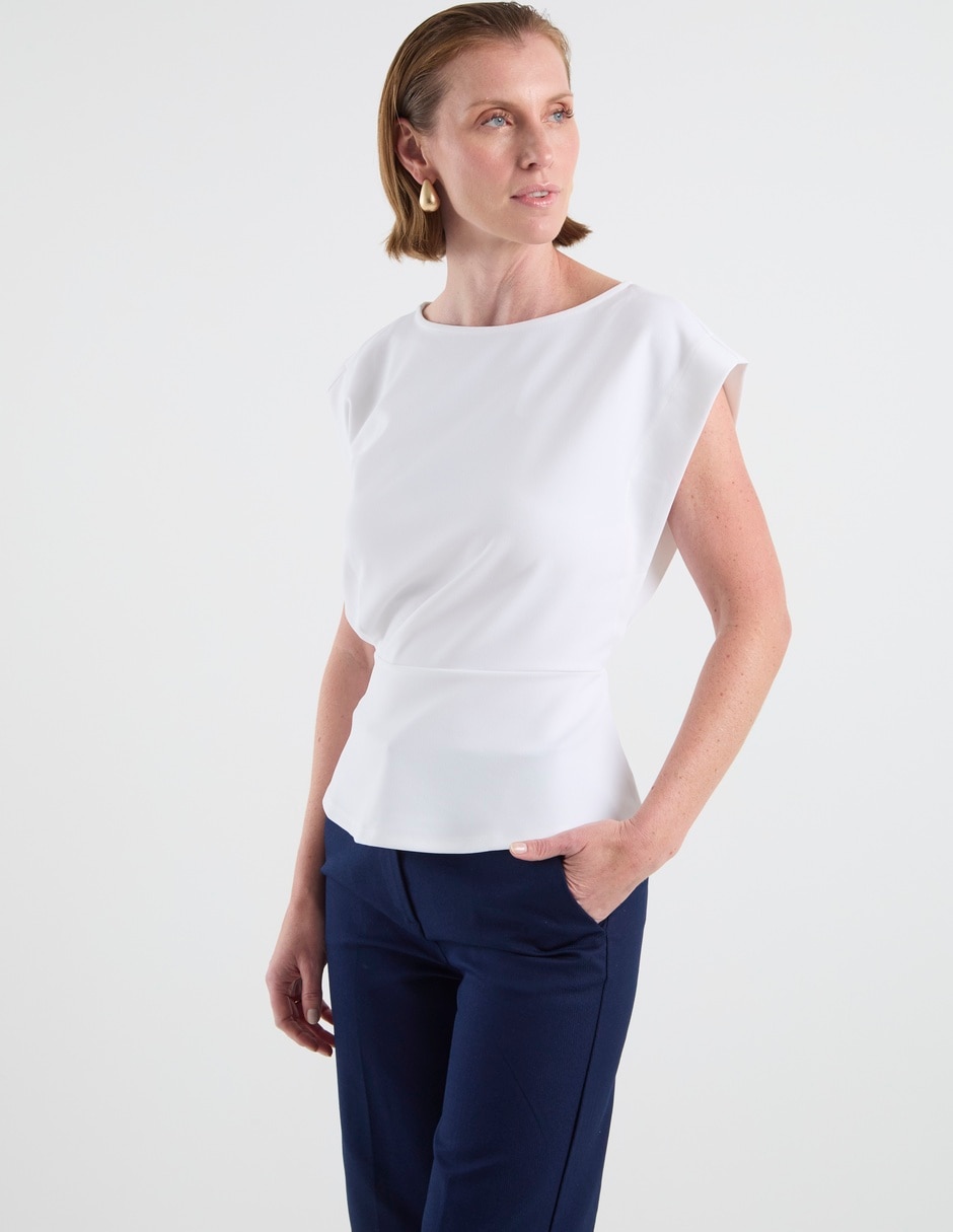 Blusa manga corta para mujer 2