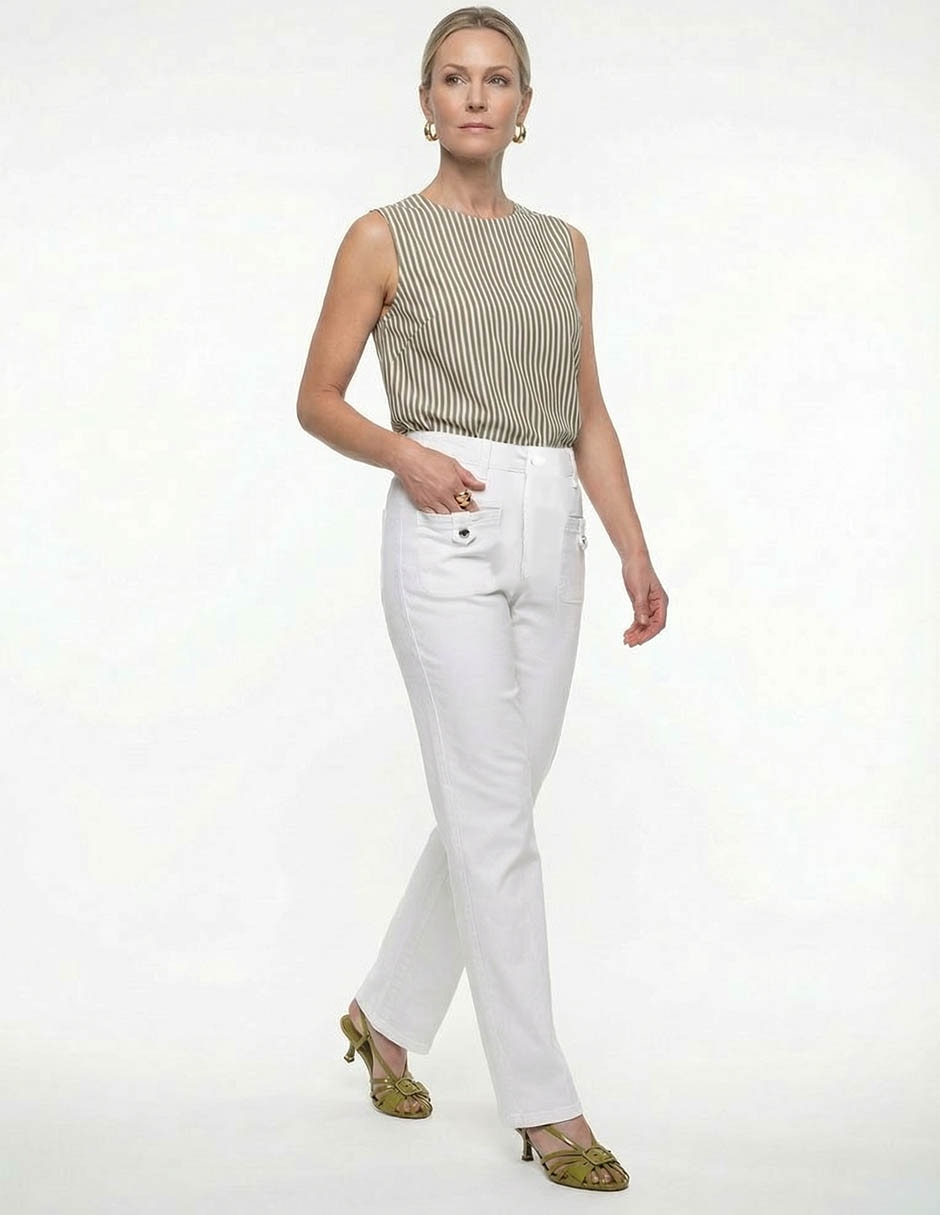 Pantalón slim para mujer 4