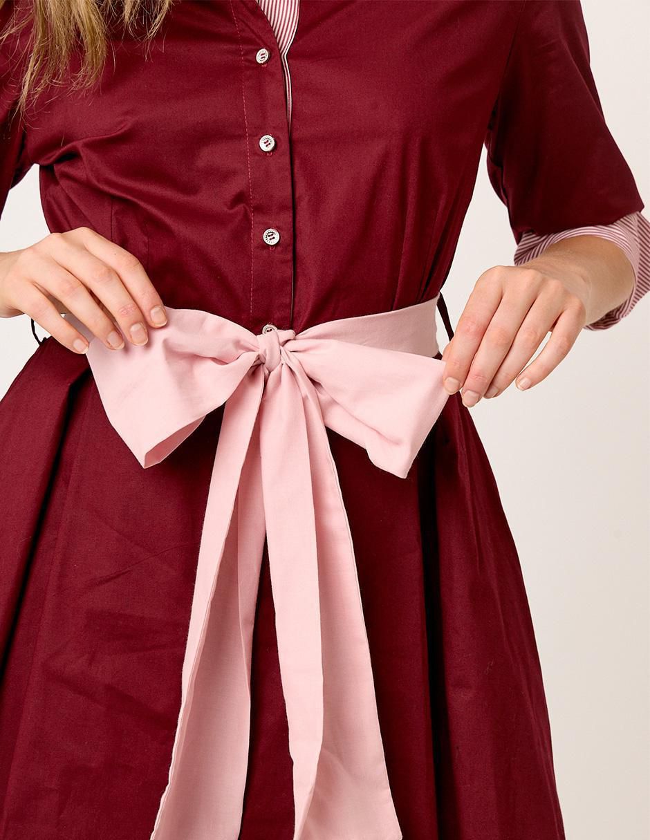 Vestido midi formal Eugenia para mujer 7