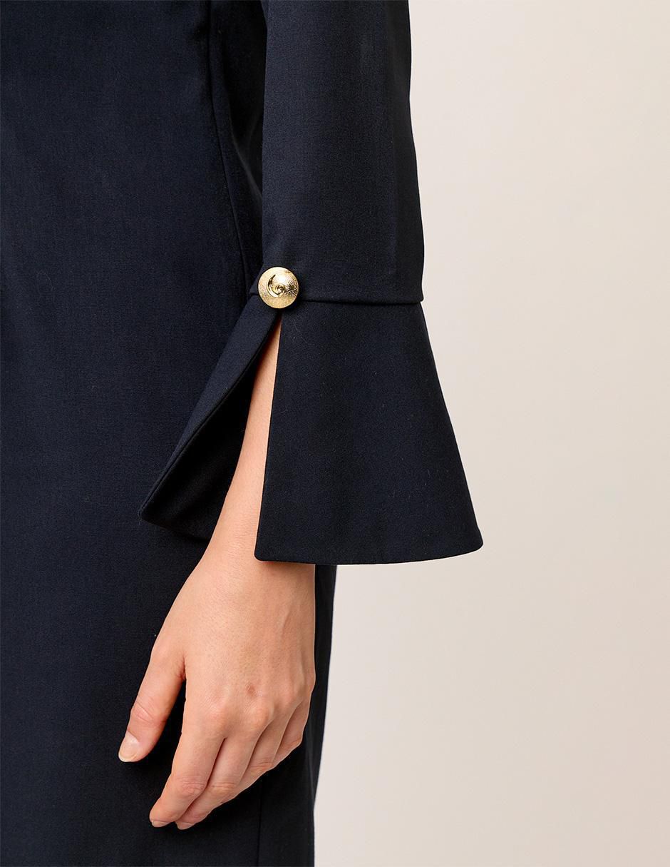 Vestido midi formal Eugenia para mujer 9