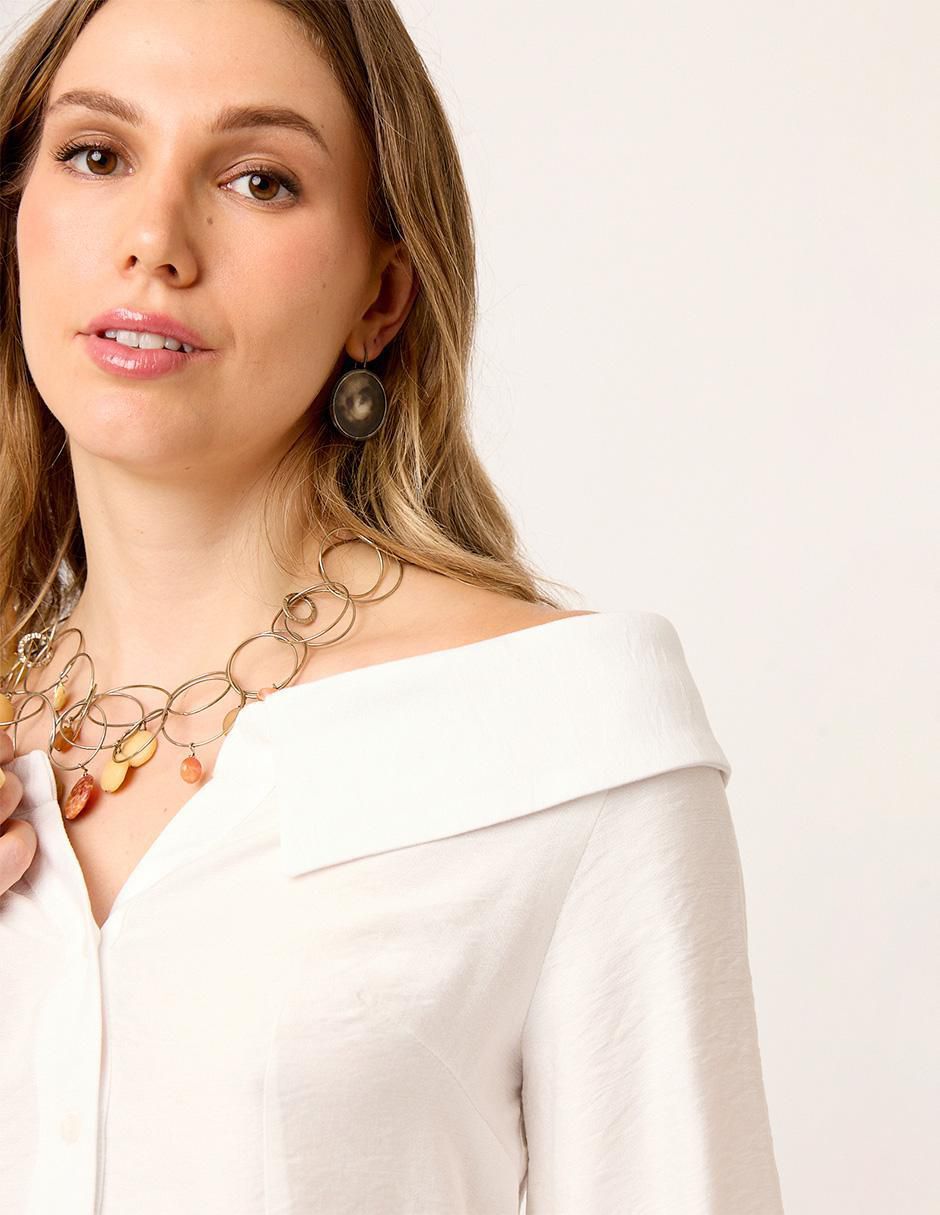 Blusa manga larga para mujer 4