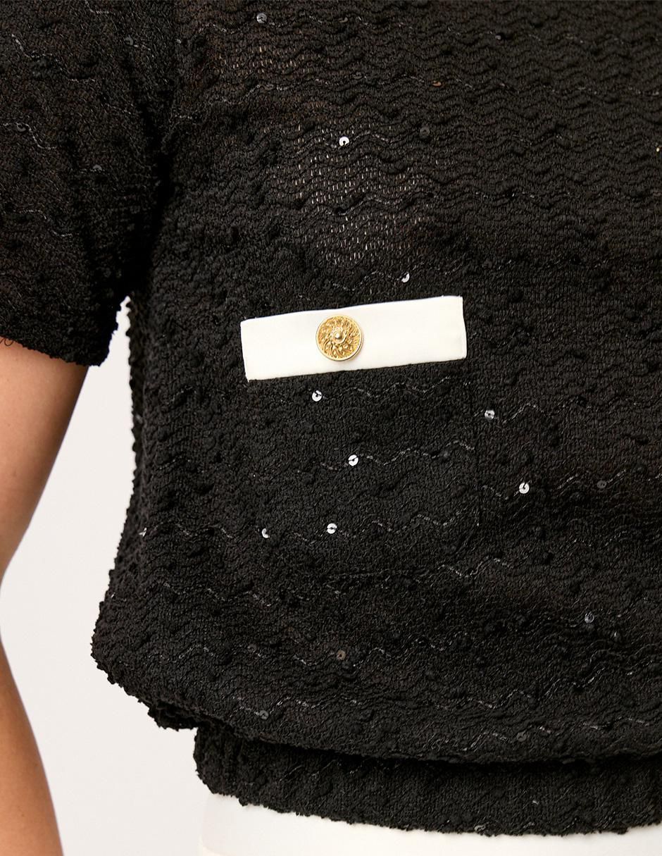 Blusa manga corta para mujer 9