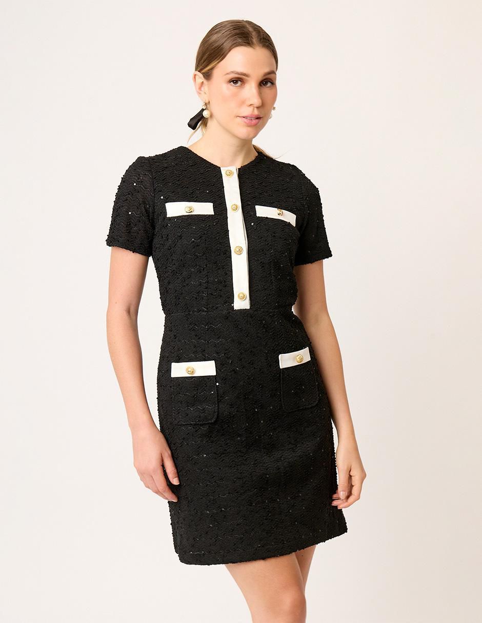 Vestido arriba de la rodilla casual Eugenia para mujer 5