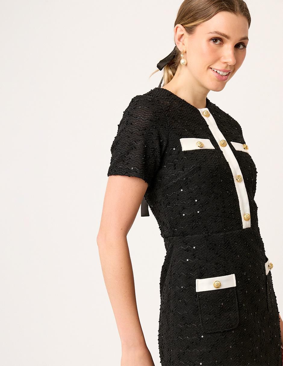 Vestido arriba de la rodilla casual Eugenia para mujer 6