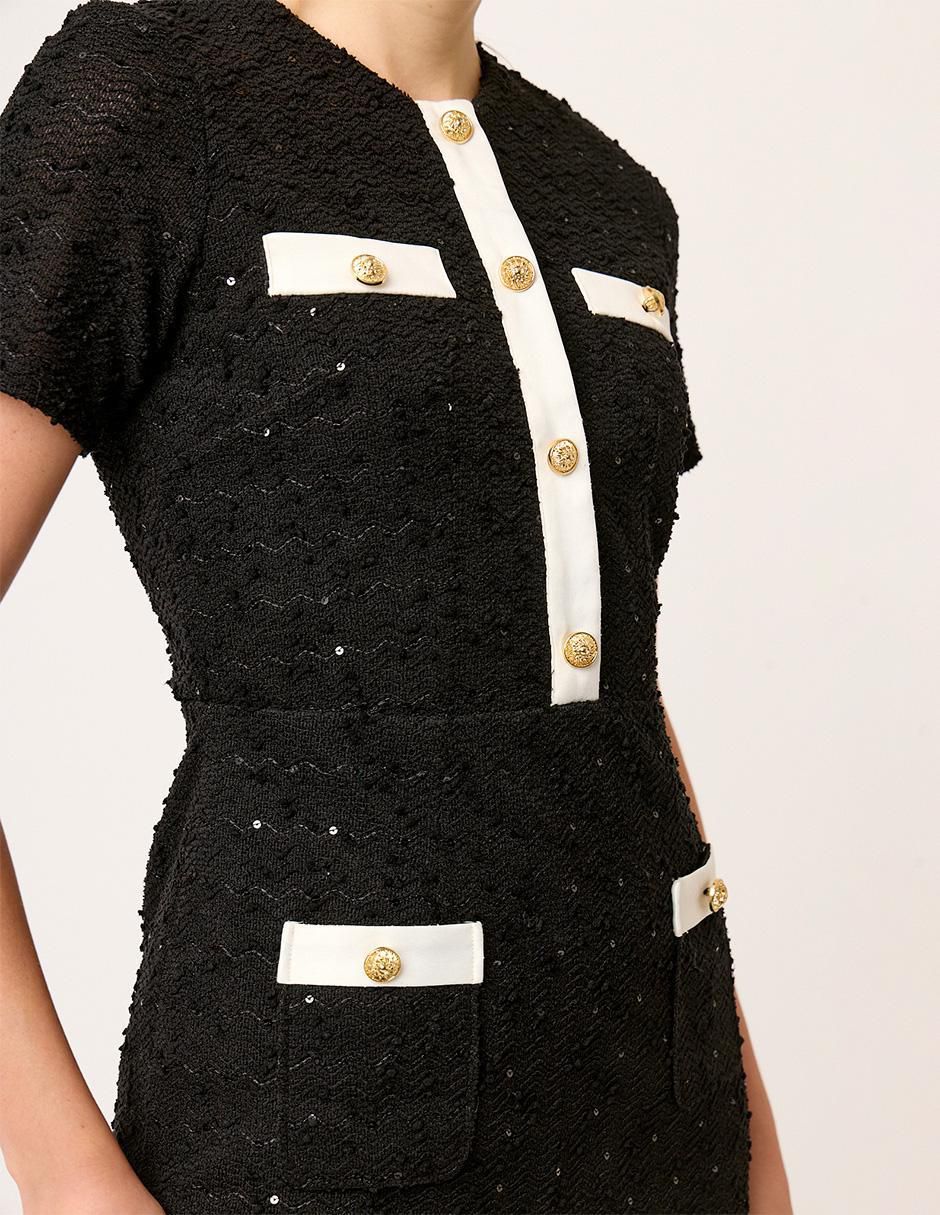 Vestido arriba de la rodilla casual Eugenia para mujer 7