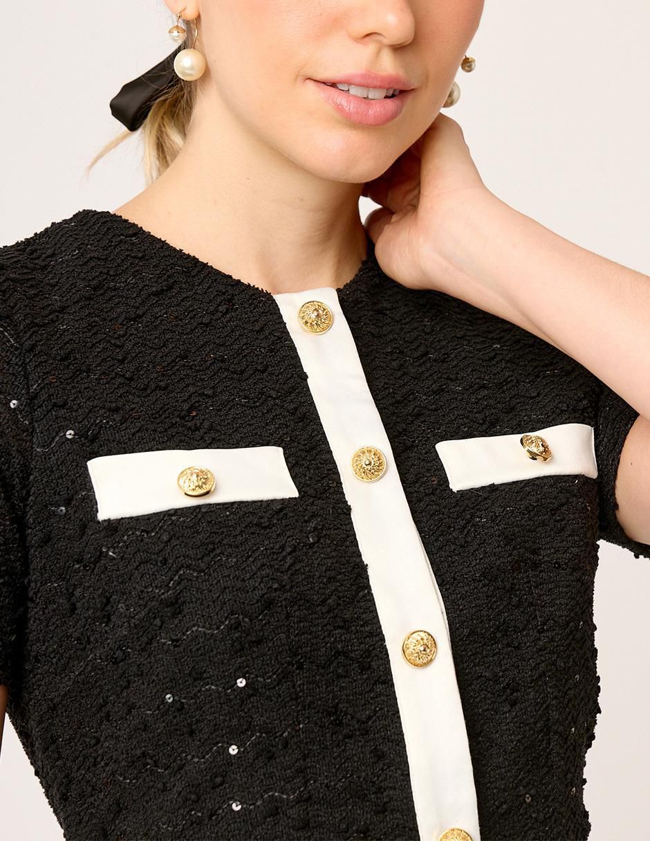 Vestido arriba de la rodilla casual Eugenia para mujer 8