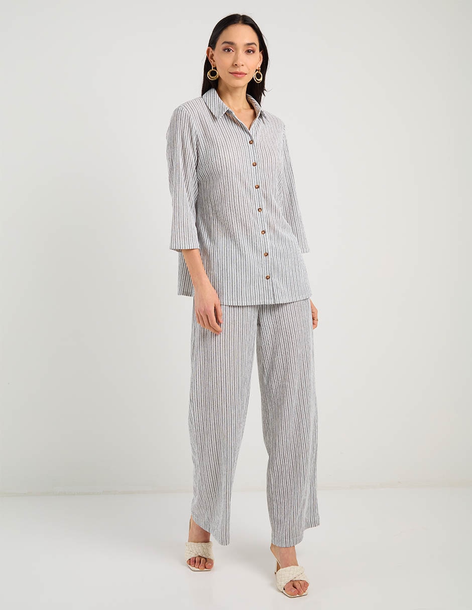 Pantalón relaxed amplio para mujer 3