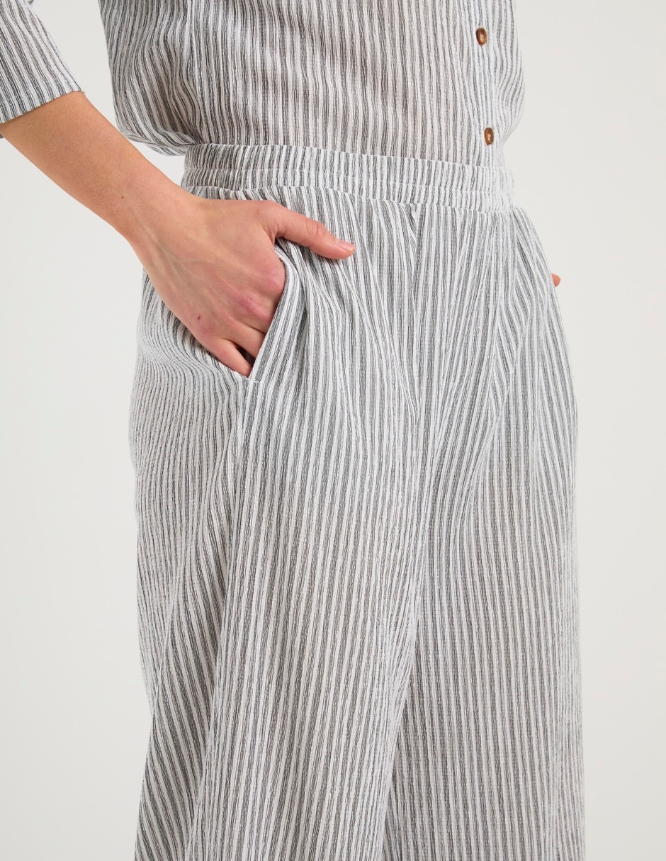 Pantalón relaxed amplio para mujer 5