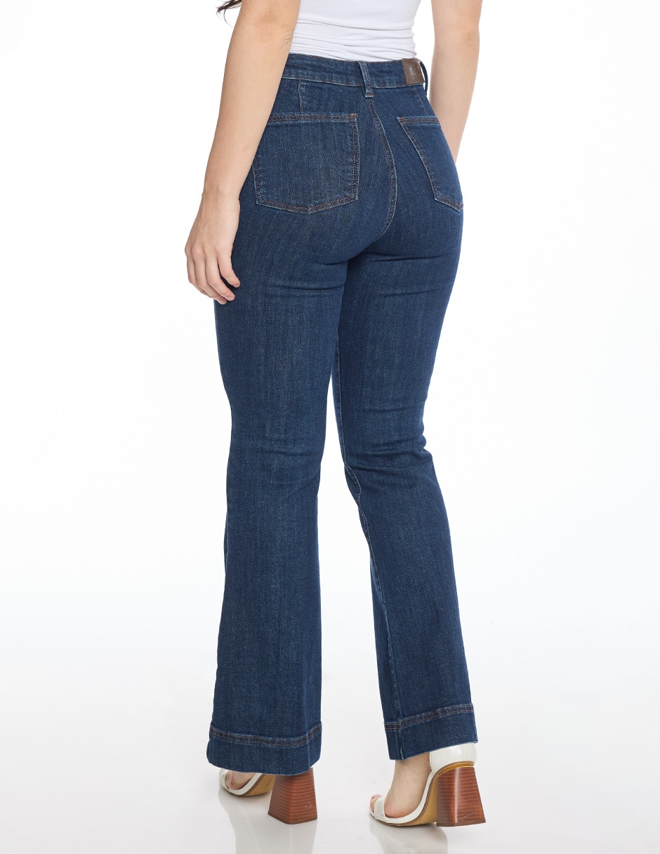 Jeans campana para mujer 4