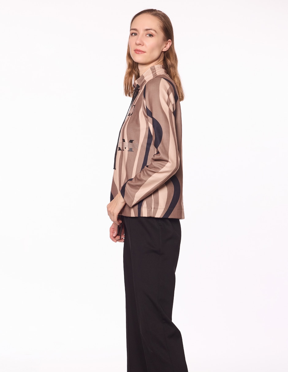 Sudadera con grabado para mujer 3