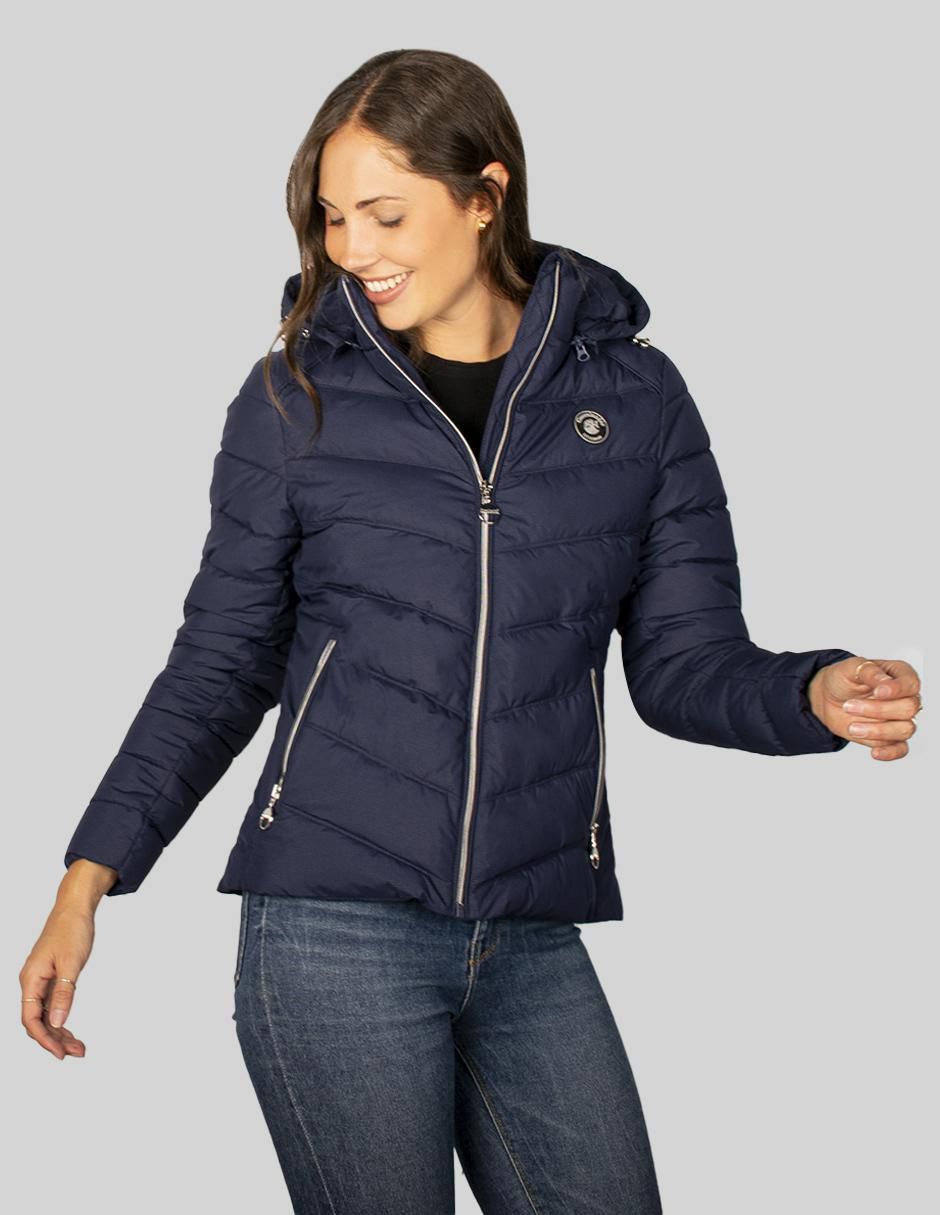 Chamarra acolchada para mujer