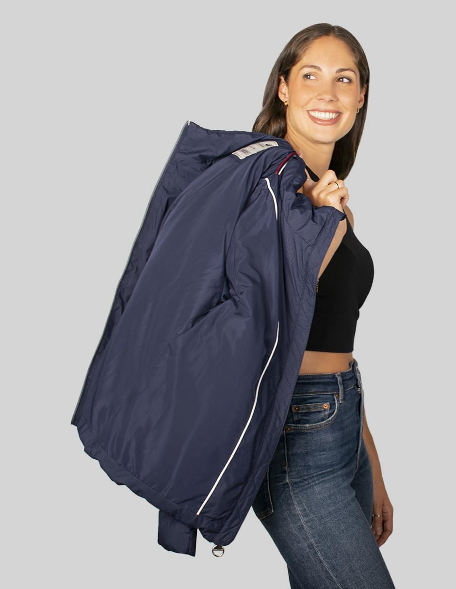 "chamarra" acolchada greenlander no impermeable "de" poliéster "para mujer"