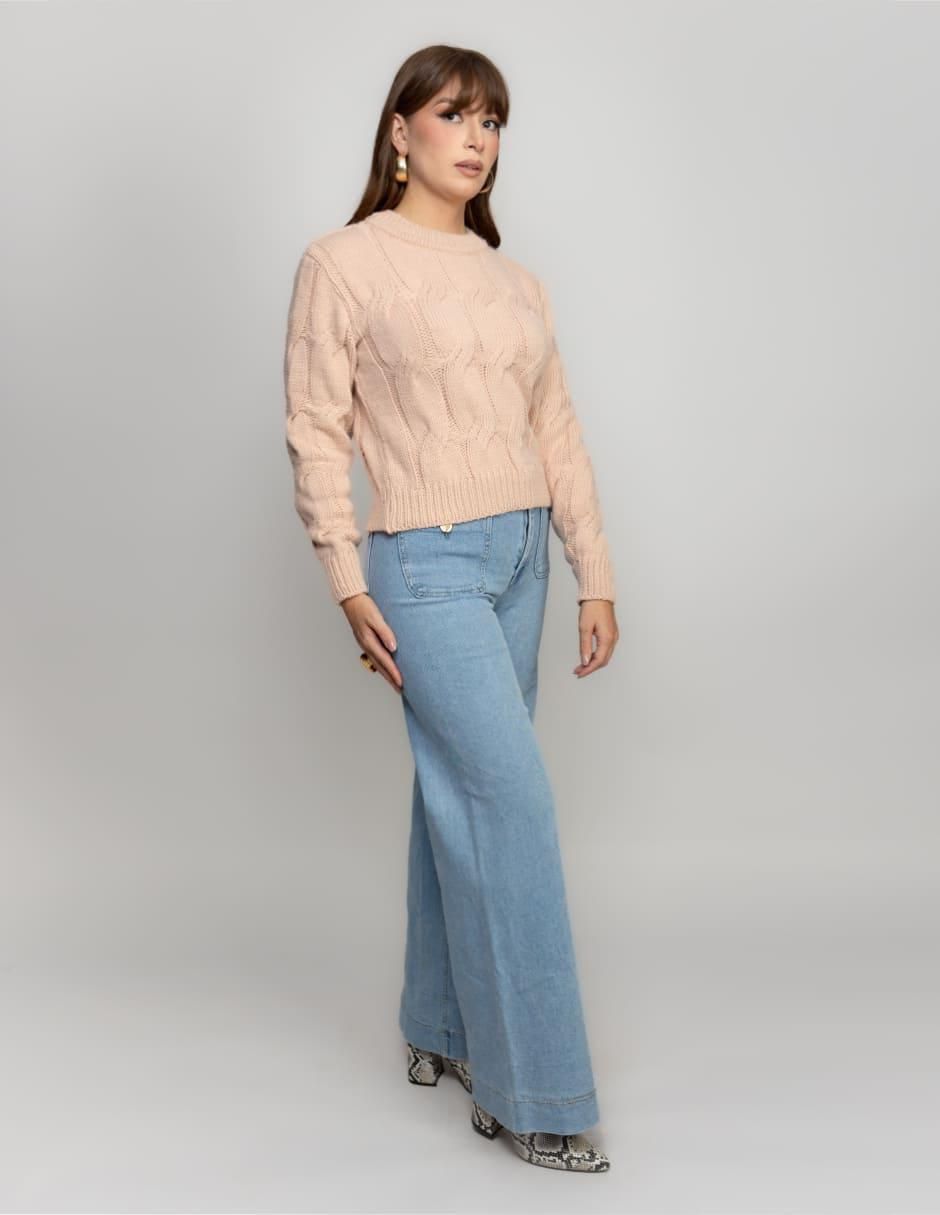 "suéter" zuio "cuello" redondo "para mujer"