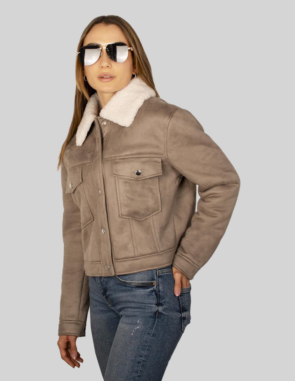 "chamarra" casual greenlander no impermeable "de" poliéster "para mujer"