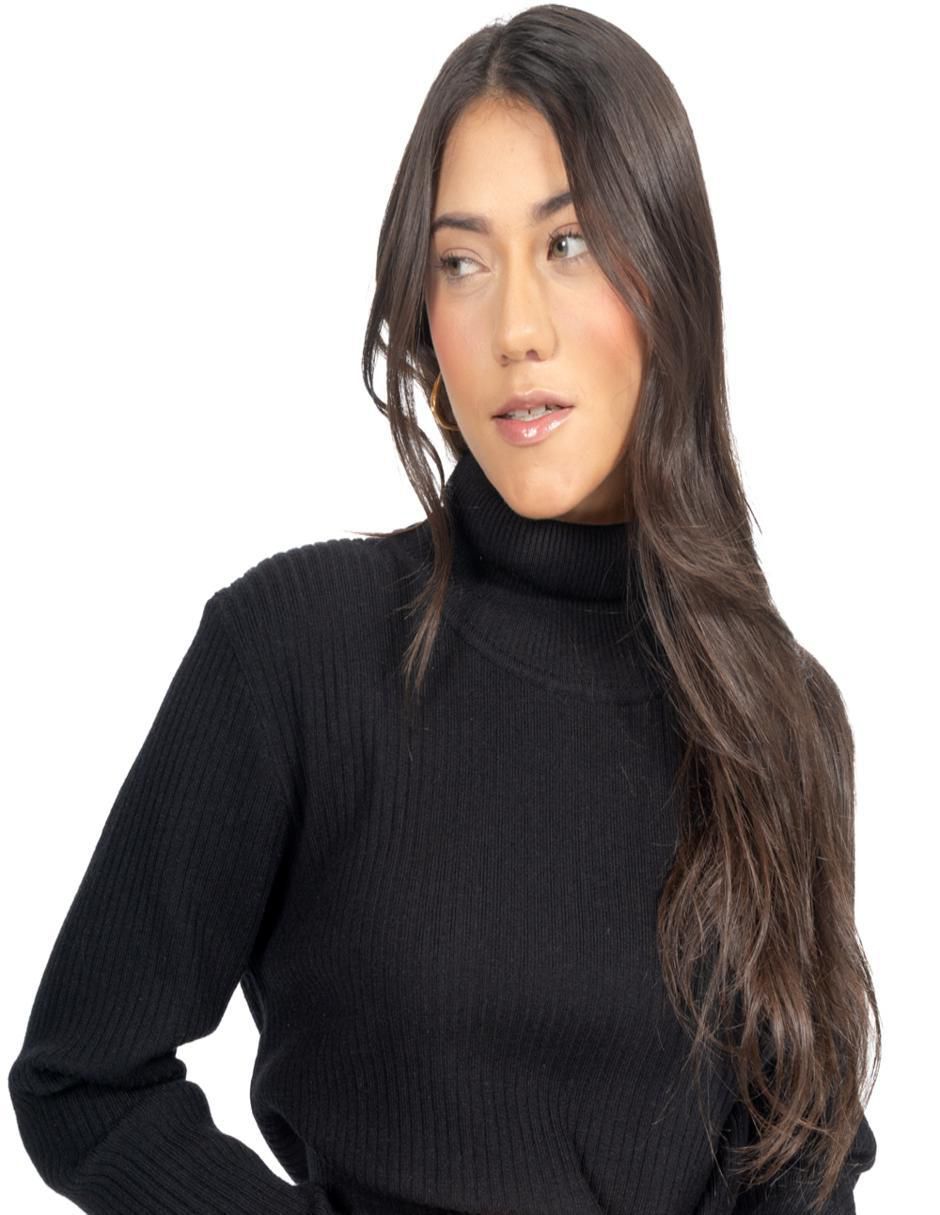 Suéter cuello tortuga para mujer 5