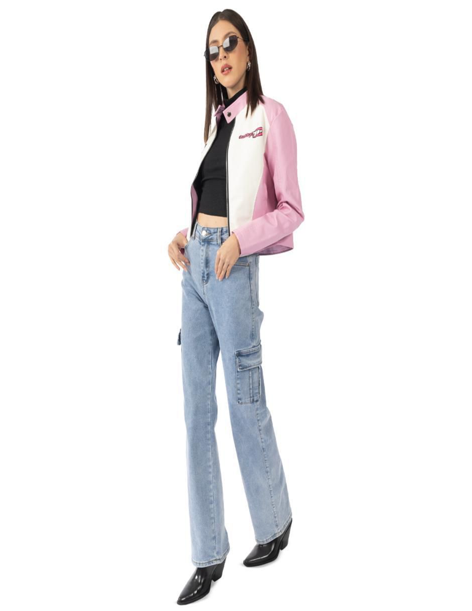 Chamarra casual para mujer 4