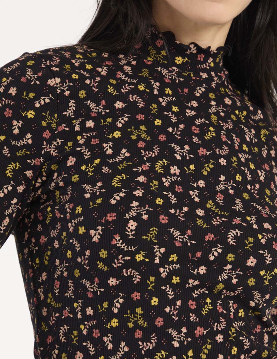 Blusa manga larga para mujer 4