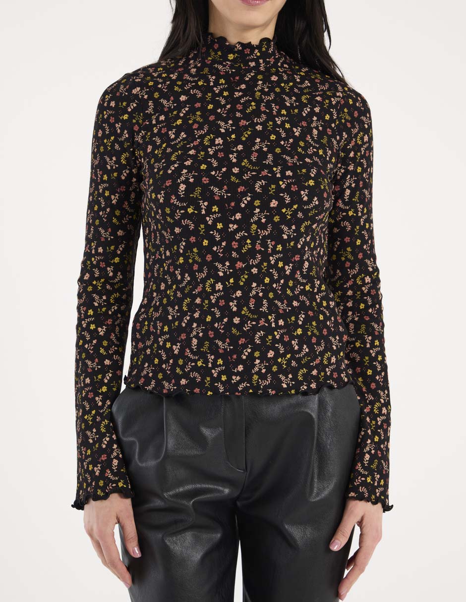 Blusa manga larga para mujer 5