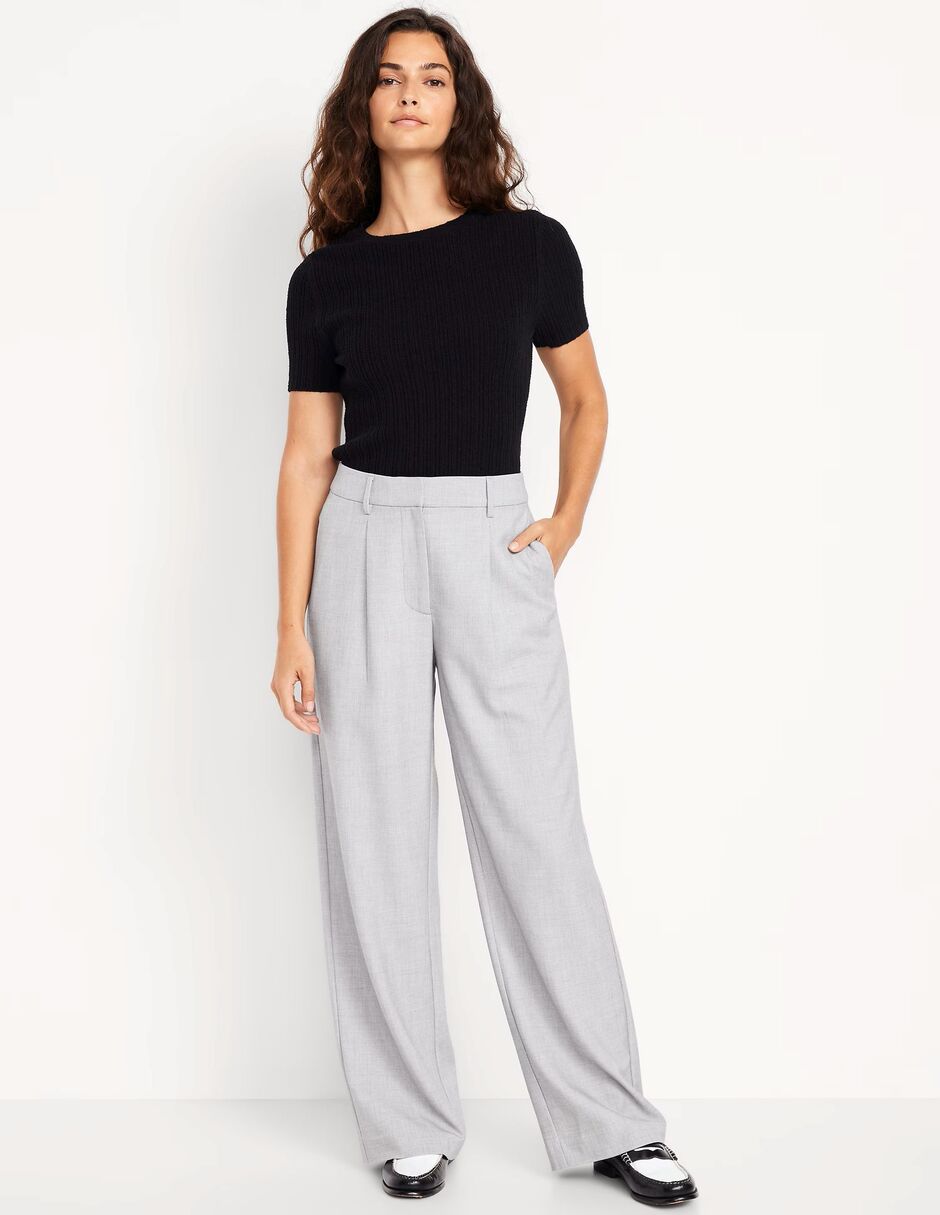 Pantalón wide leg para mujer