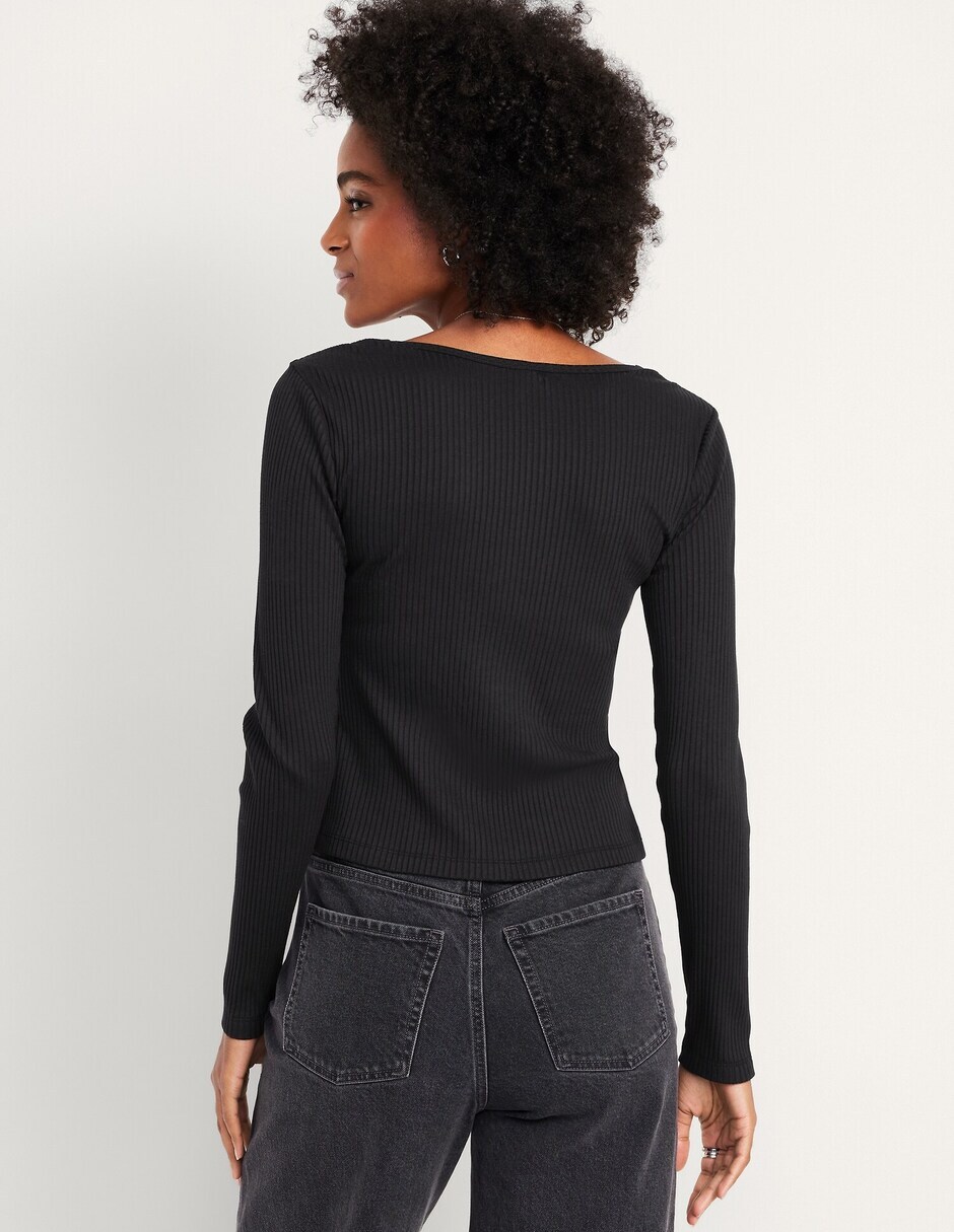 Blusa manga larga para mujer 2