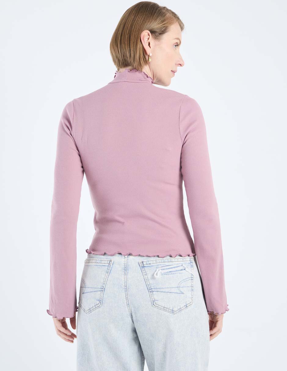 Blusa manga larga para mujer 2
