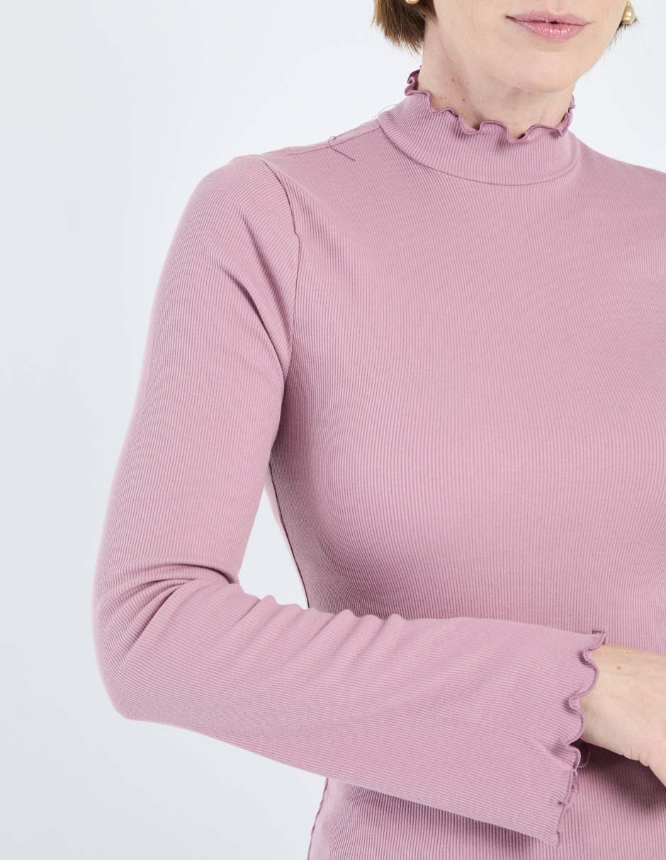 Blusa manga larga para mujer 4