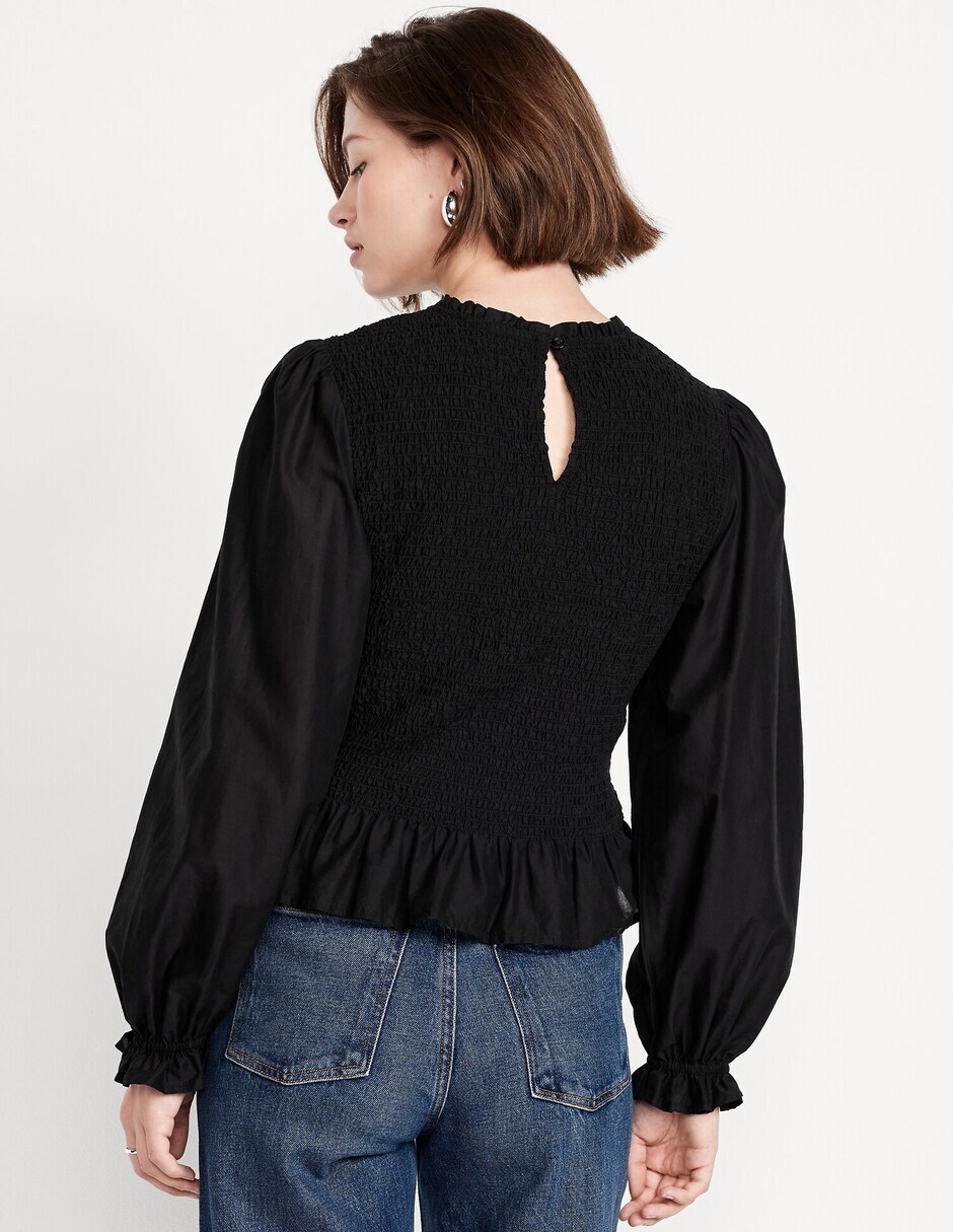 Blusa manga larga para mujer 3