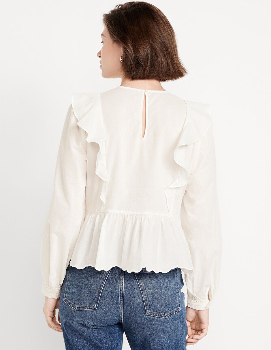 Blusa manga larga para mujer 2