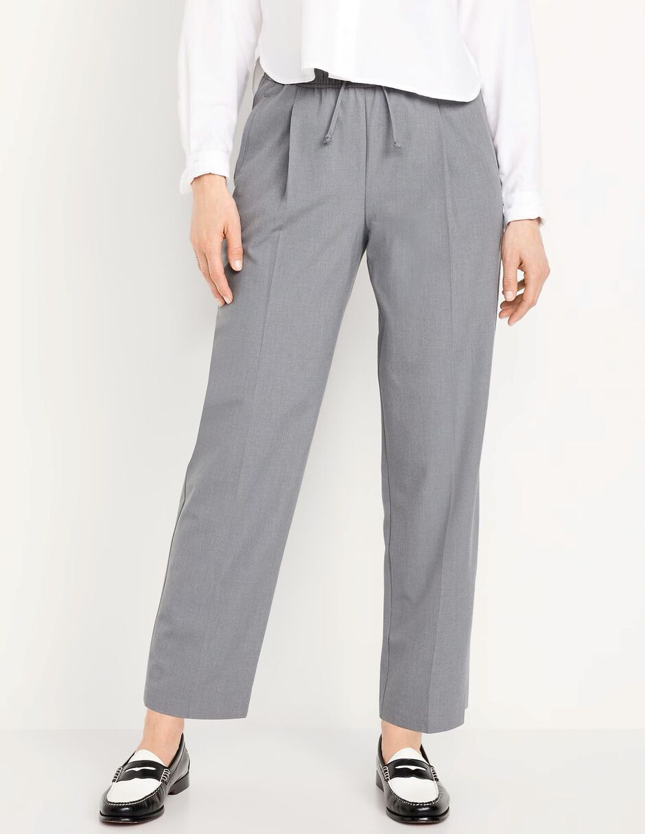 Pantalón relaxed straight para mujer